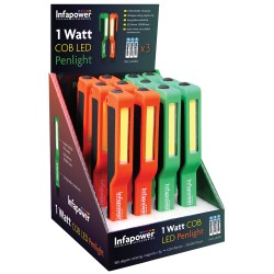 1 Watt COB LED Penlight (Pack of 12)
