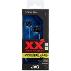 Xtreme Xplosives In Ear Headphones with Mic & Remote - Blue