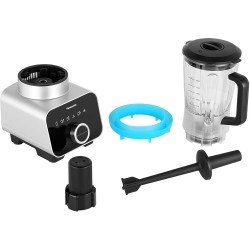1.8L High Speed Blender with Ice Pack Attachment - Aluminium/Black